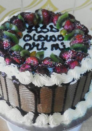 A picture of Chocolate cake.