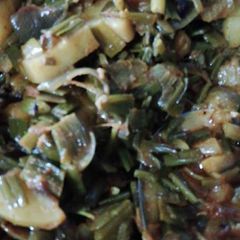 A picture of Spring onion veg.
