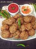 Jowar Flour Vada