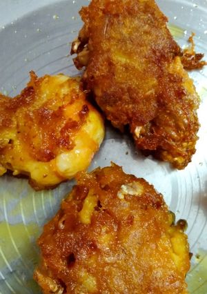 A picture of Crispy Prawn pakora.