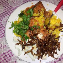 A picture of Arabic Chicken Biriyani.