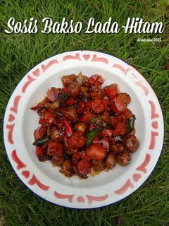 Foto resep Sosis Bakso Lada Hitam
