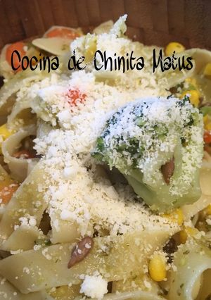 Una foto de Pasta ligera con verduras 🥒