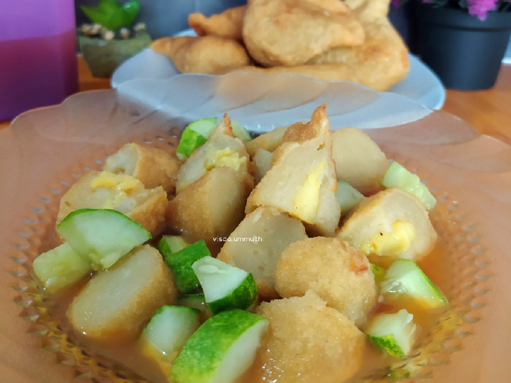 Resep Pempek Dos (Pempek Tanpa Ikan) Empuk &amp;amp; Tidak Alot, Sempurna