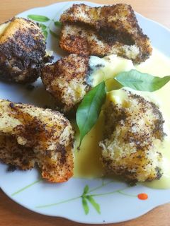 Mákos aranygaluska🍋 recept fotója