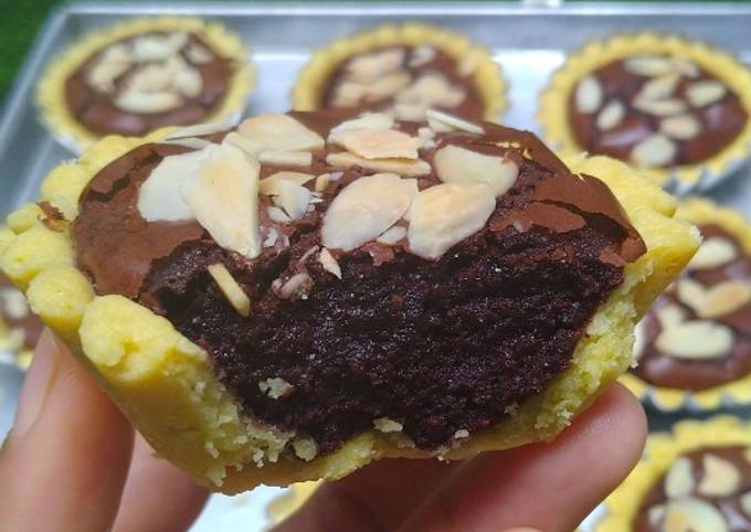 Cara Gampang Menyiapkan Brownies tartlet, Lezat Sekali