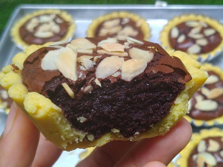 Cara Gampang Menyiapkan Brownies tartlet, Lezat Sekali