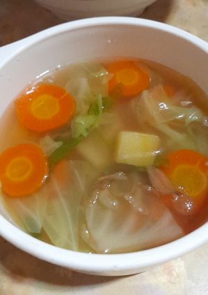 Foto resep Sayur Sop Bening Segar Praktis Satset