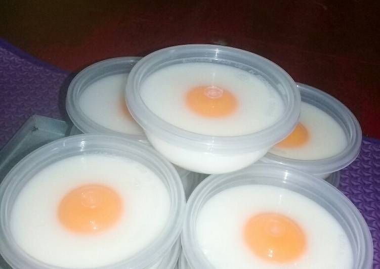Puding Telur Ceplok