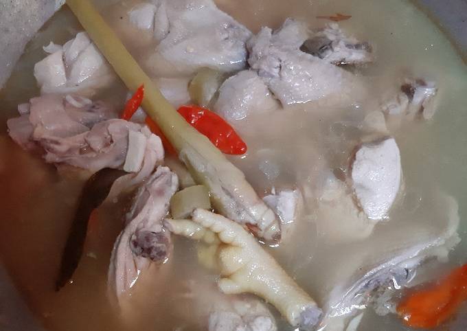 Garang asem ayam tanpa santan