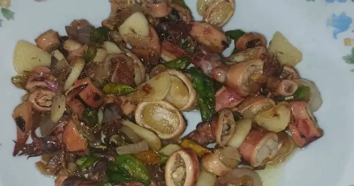 Resep Cumi Asin Lombok Ijo Rasanya Maknyus
