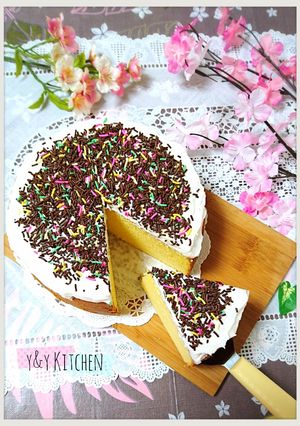 Foto resep Simple cake 4 telur