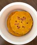 Bánh bí đỏ áp chảo cho bé