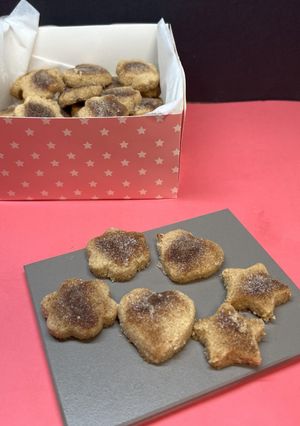 Una foto de Mini mantecados de almendra