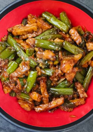 Foto resep Oseng Kecap Tempe Buncis