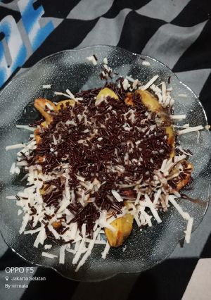 Foto resep Pisang bakar coklat keju melerr