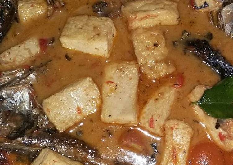 Resep Pindang Salem Tahu kuah Santan Lezat