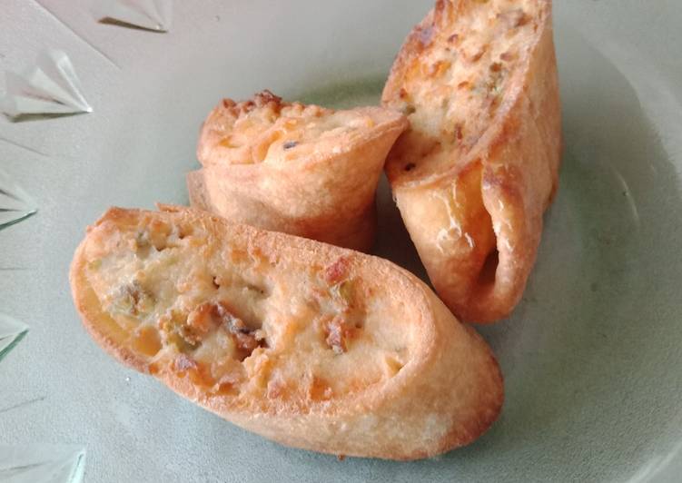 Chicken eggroll with veggie