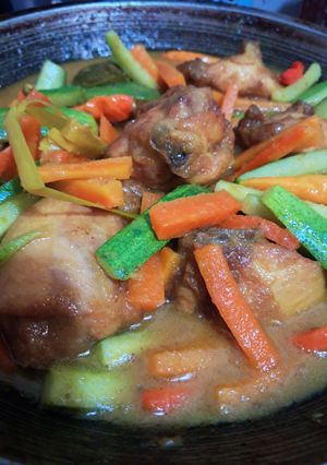 Foto resep Ayam Acar Kuning