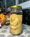 Gừng non muối chua ngọt