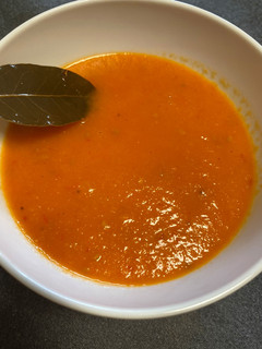 Una foto de Crema de tomate