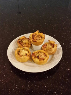 A picture of Individual Chicken Cordon Bleu.