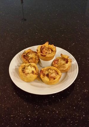 A picture of Individual Chicken Cordon Bleu.