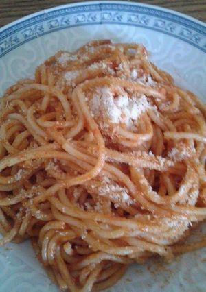 Une photo de Spaghetti vite fait
