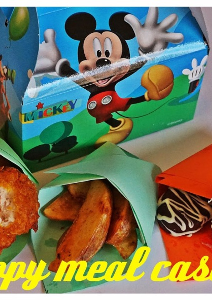 Una foto de Happy meal casero-Menú infantil para vuestros peques