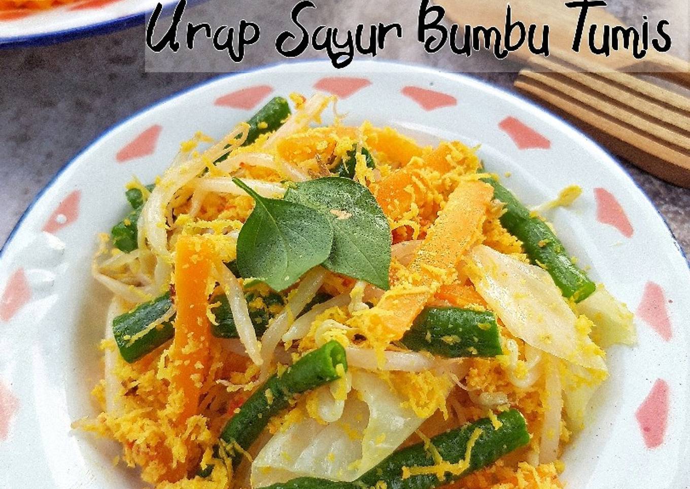 (3.11) Urap Sayur Bumbu Tumis