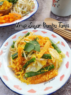 Foto resep (3.11) Urap Sayur Bumbu Tumis