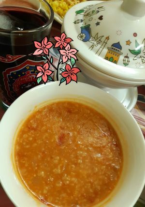 صورة لوصفة شوربة كويكر