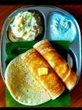 Davanagere Benne Dose or Butter Dosa
