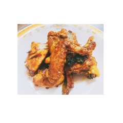 A picture of Ayam ungkep caramel, simple, enak, bs untuk di panggang/goreng.