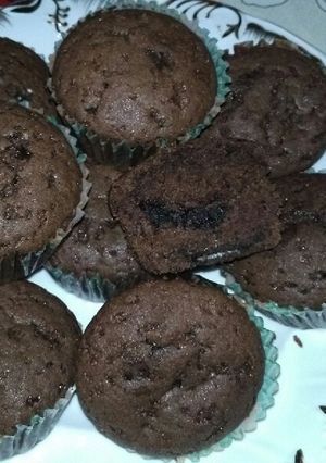 صورة لوصفة كب كيك المفاجات