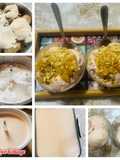 بوظة البطيخ والموز