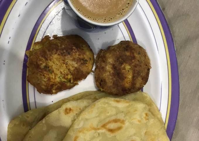 How to Prepare Mario Batali Chicken kabab with Paratha