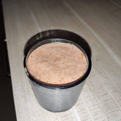 Chocolate milk shake A picture of Chocolate milk shake.