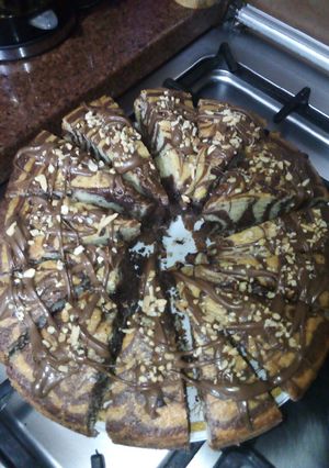 صورة لوصفة كيك الزيبرا