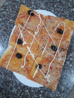 صورة لوصفة بيتزا