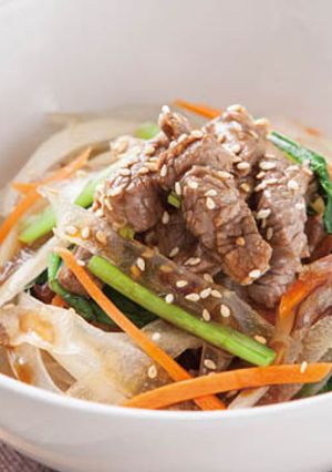 韓風涼拌冬粉(鮮美露) 的食譜成品照片