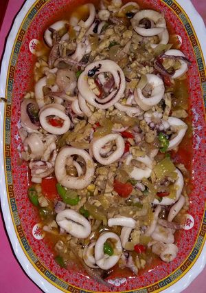Foto resep Cumi kuah tongseng
