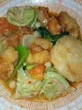 Cuanki, Siomay dan Sayur