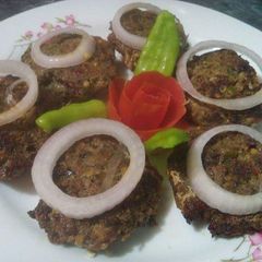 A picture of Jhaat paat kachy qeemy ke kabab.