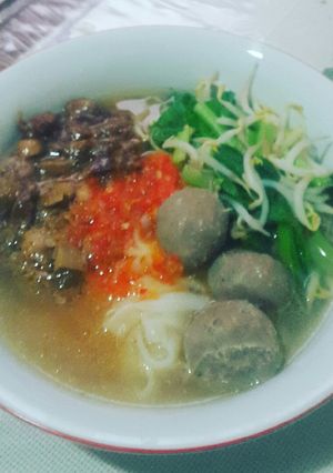 Foto resep Kwetiauw Yamin Baso Sapi