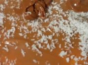 Una foto de merengue de pastel