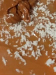 Una foto de Pastel de brownie