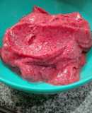 Helado de fruta