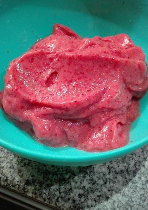 Una foto de Helado de fruta