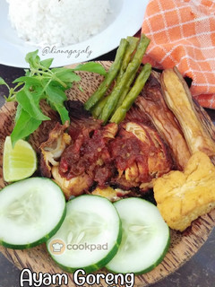 Foto resep Ayam Goreng / Bakar Sambal Penyet